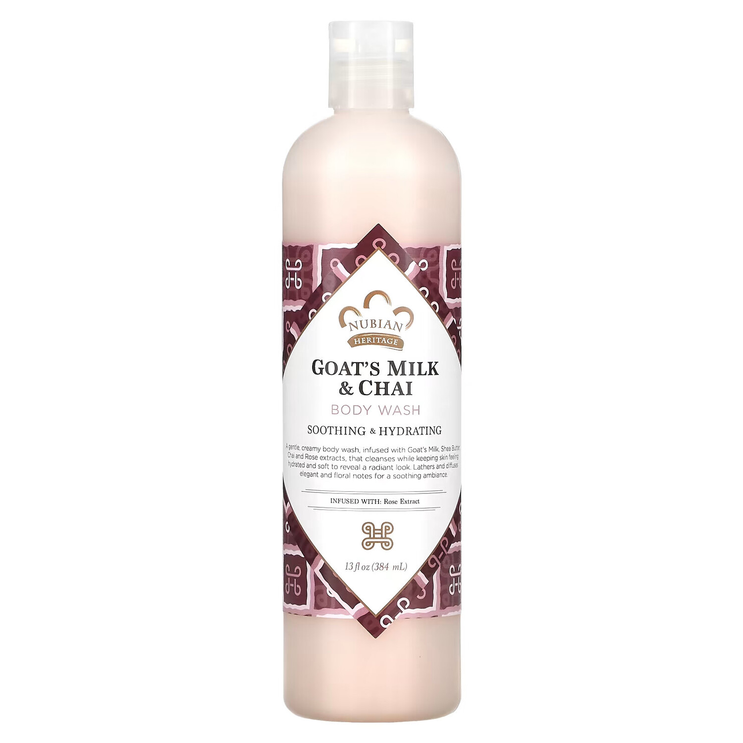 Nubian Heritage, гель для душа, козье молоко и чай, 384 мл (13 жидких унций)
Nubian Heritage, гель для душа, козье молоко и чай, 384 мл (13 жидких унций)
