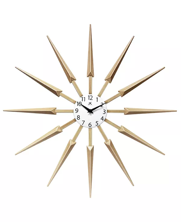 Настенные часы с солнечными лучами Infinity Instruments, brown
Настенные часы с солнечными лучами Infinity Instruments, brown