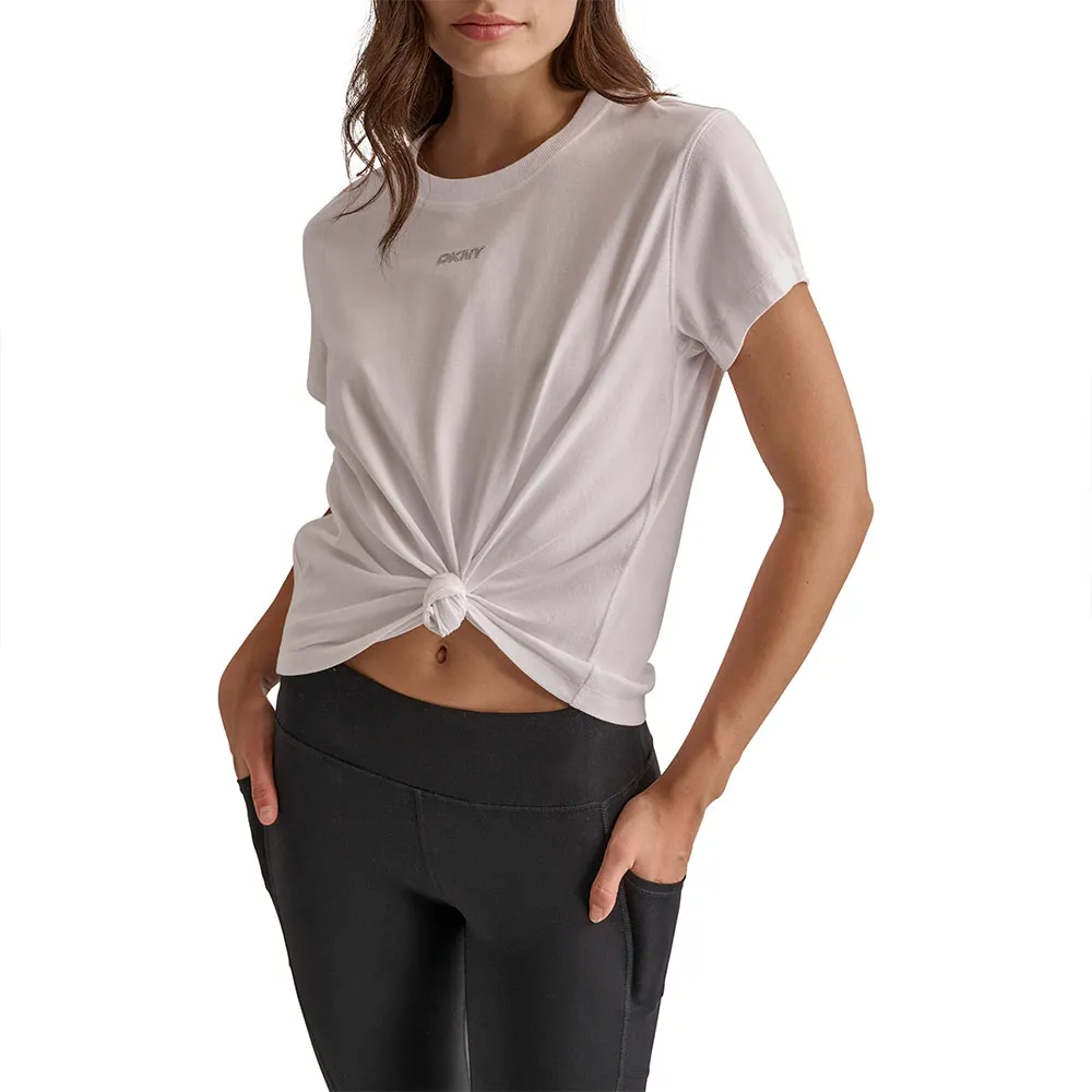Футболка с коротким рукавом DKNY Mini Stud Logo Knot Front, белый
Футболка с коротким рукавом DKNY Mini Stud Logo Knot Front, белый