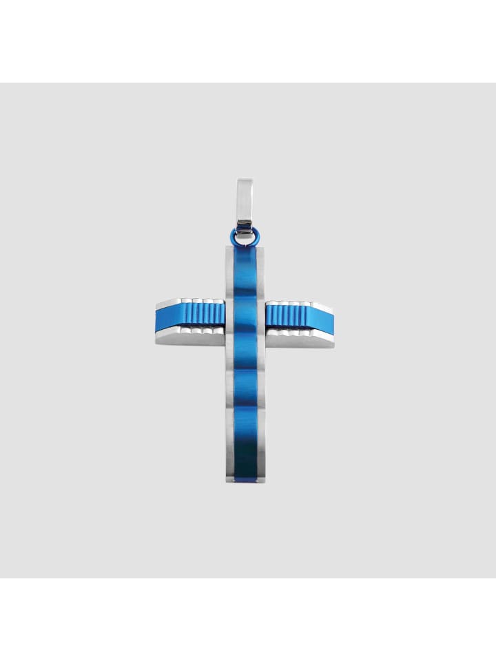 Adeliás Кулон унисекс - крест из нержавеющей стали серебристого цвета
Adeliás Кулон унисекс - крест из нержавеющей стали серебристого цвета