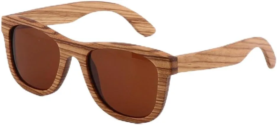 Модные солнцезащитные очки Zebra Wood с поляризованными линзами UV400 для женщин и мужчин, в деревянном футляре, с различными вариантами цвета линз UJNHGQ, Brown
Модные солнцезащитные очки Zebra Wood с поляризованными линзами UV400 для женщин и мужчин, в деревянном футляре, с различными вариантами цвета линз UJNHGQ, Brown