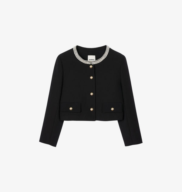 Укороченная куртка из эластичной ткани, украшенная бисером Sandro, мультиколор, Бежевый, Укороченная куртка из эластичной ткани, украшенная бисером Sandro, мультиколор
Укороченная куртка из эластичной ткани, украшенная бисером Sandro, мультиколор, Бежевый, Укороченная куртка из эластичной ткани, украшенная бисером Sandro, мультиколор