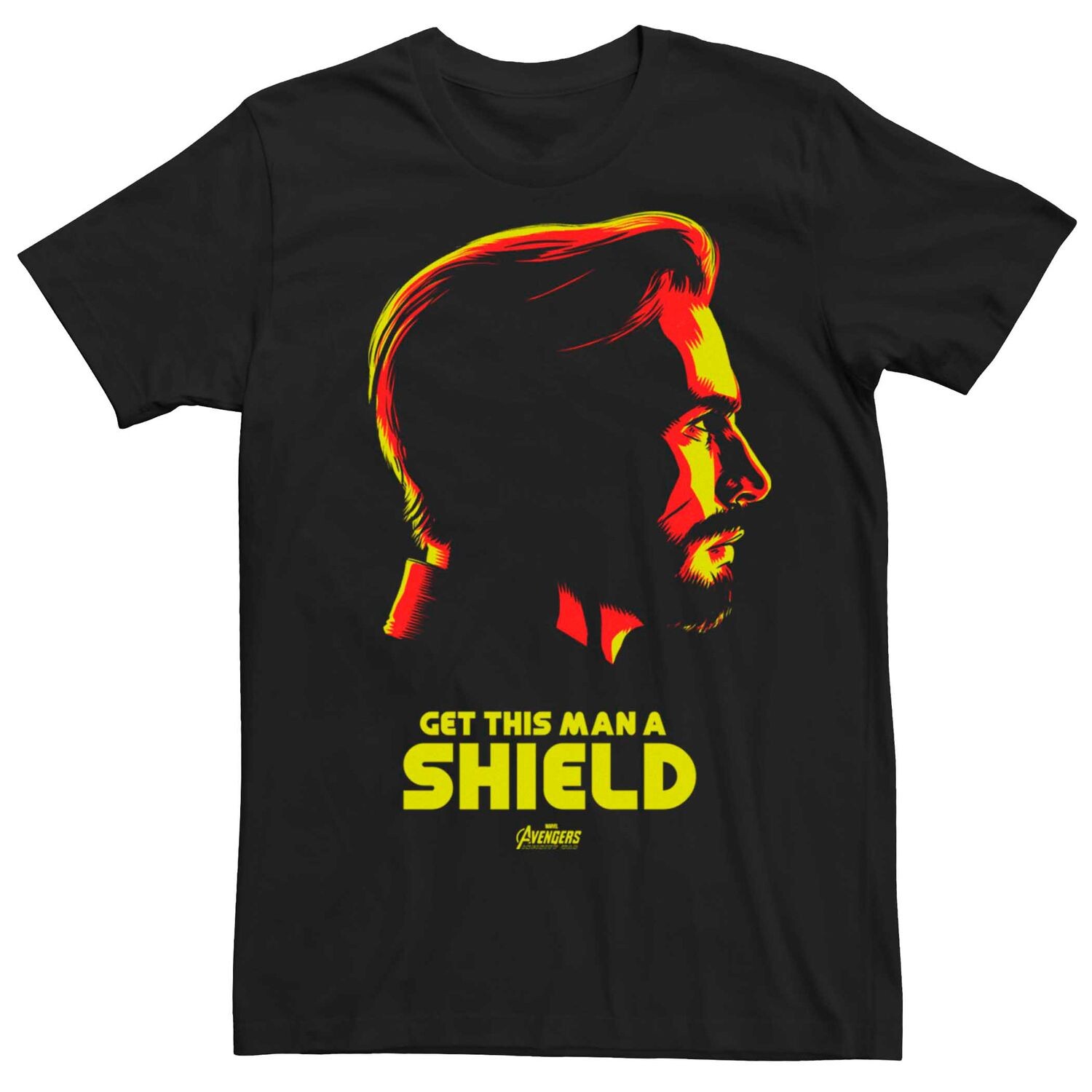Мужская футболка Marvel Avengers: Infinity War Get This Man A Shield Tee Licensed Character
Мужская футболка Marvel Avengers: Infinity War Get This Man A Shield Tee Licensed Character