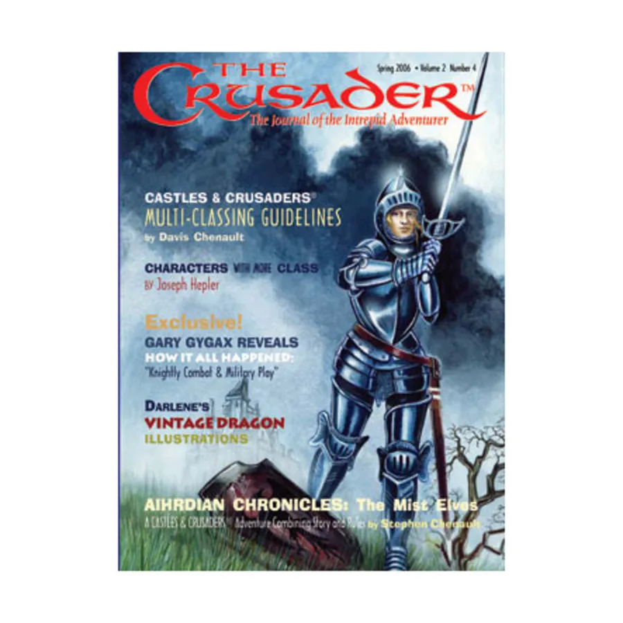 Журнал #4 "C&C Multi-Classing, Characters With More Class", Crusader - The Journal of the Intrepid Adventurer
Журнал #4 "C&C Multi-Classing, Characters With More Class", Crusader - The Journal of the Intrepid Adventurer