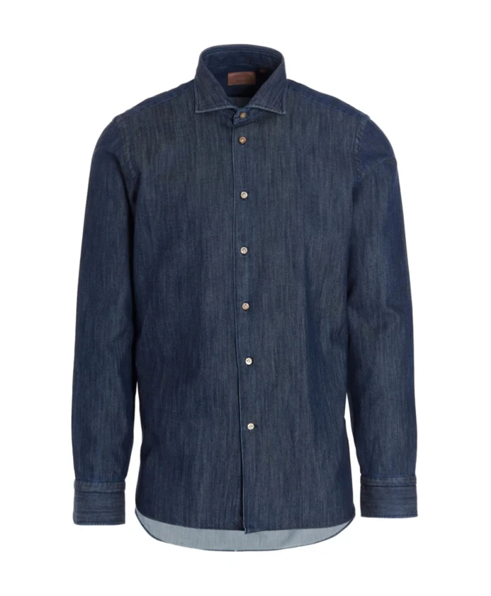 Джинсовая рубашка Borriello Napoli, синий
Джинсовая рубашка Borriello Napoli, синий
