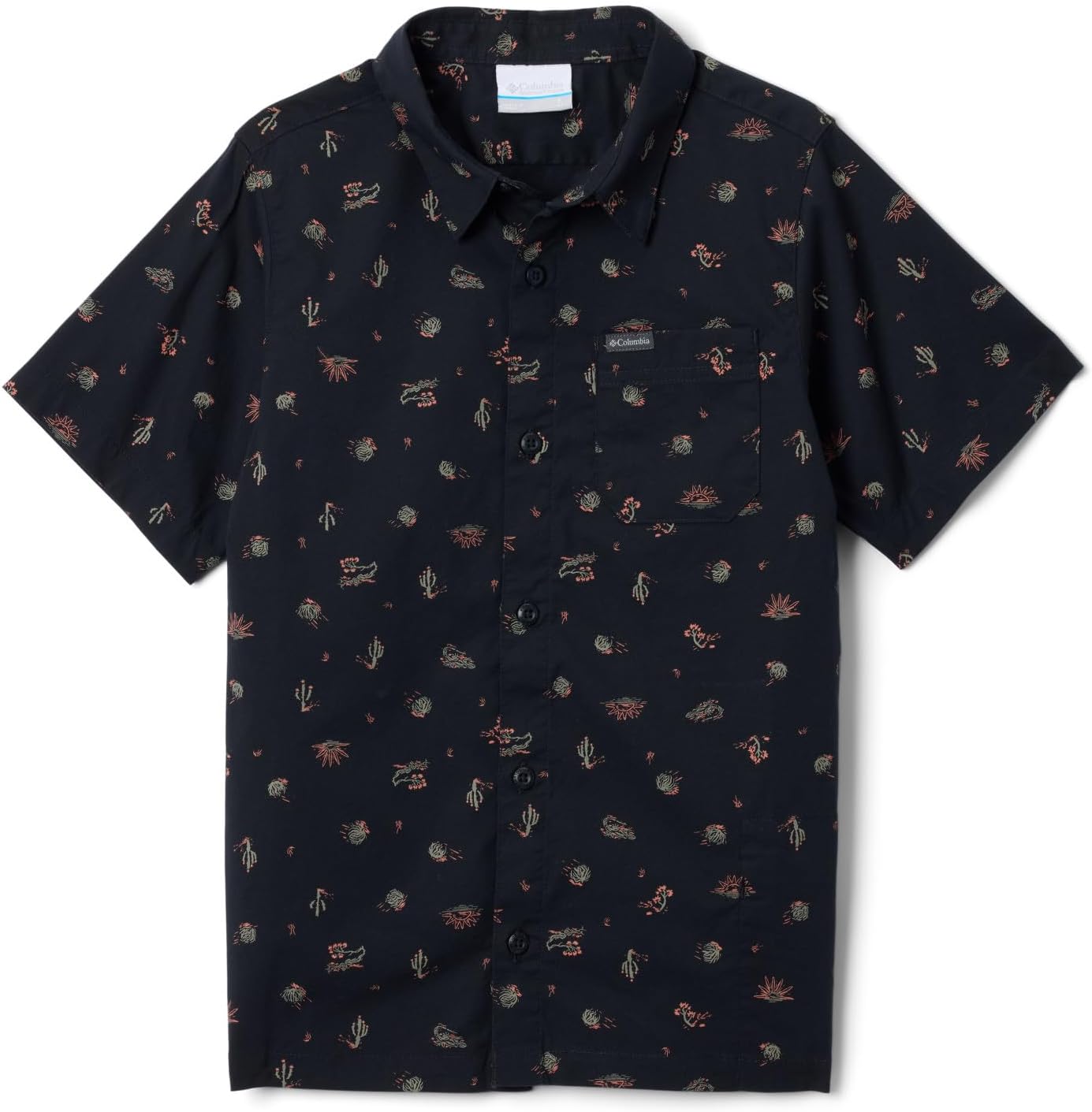 Columbia Boys Rapid Rivers Printed Short Sleeve Shirt, Black Deserted
Columbia Boys Rapid Rivers Printed Short Sleeve Shirt, Black Deserted
