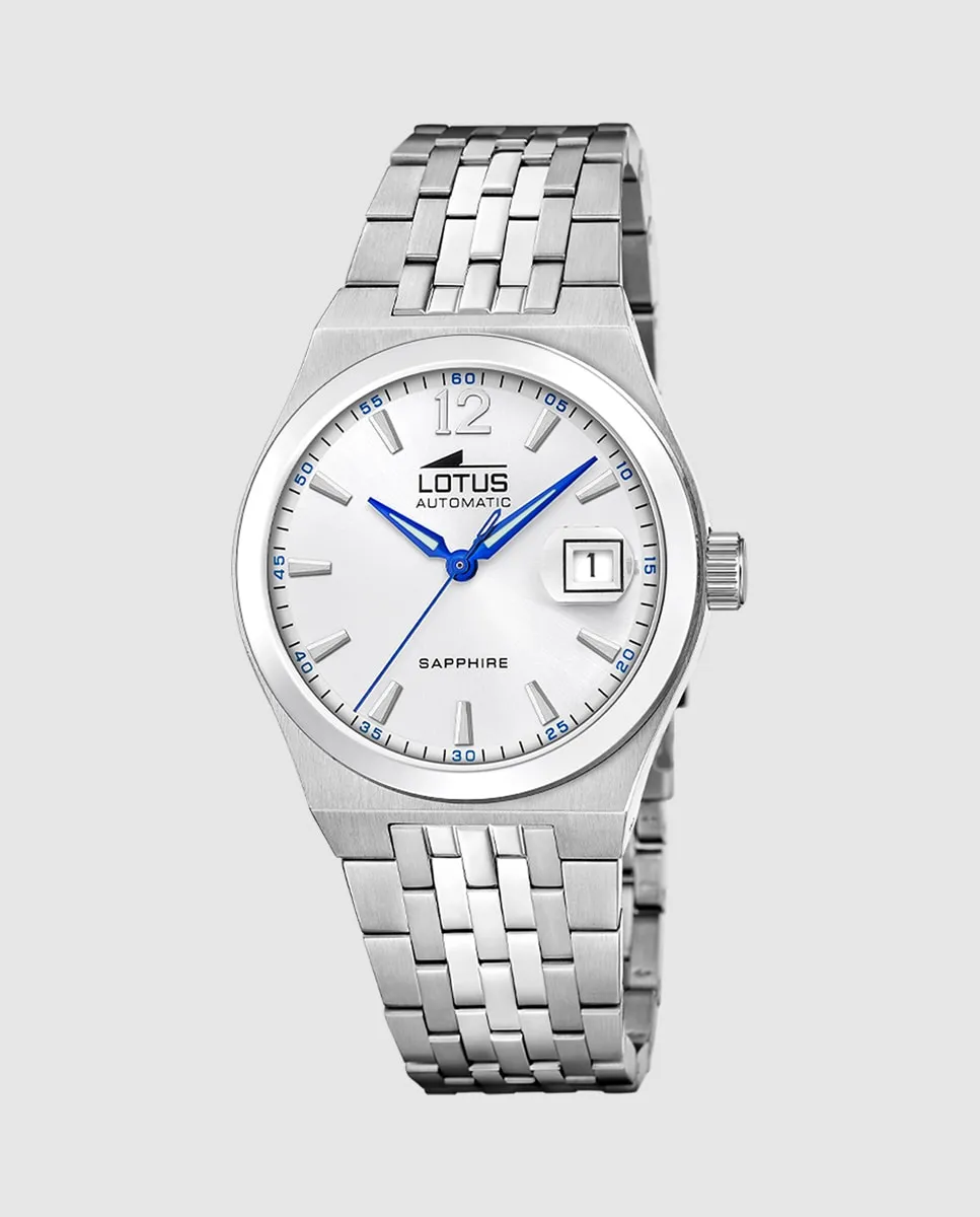 Мужские часы 19000/1 Автоматические из серебристой стали LOTUS, серебряный
Мужские часы 19000/1 Автоматические из серебристой стали LOTUS, серебряный