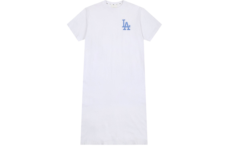 Женское белое короткое платье с коротким рукавом MLB
Женское белое короткое платье с коротким рукавом MLB