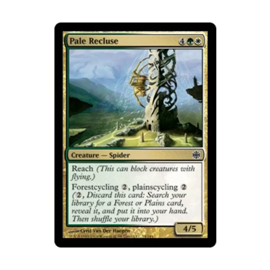 CCG Бледный отшельник (С) (фольга), MTG - Alara Reborn
CCG Бледный отшельник (С) (фольга), MTG - Alara Reborn