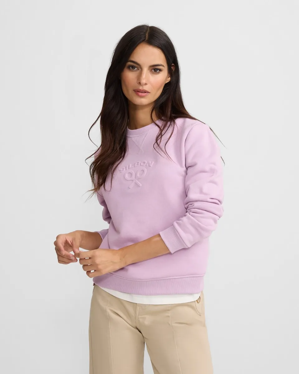 Классическая женская толстовка Silbon, розово-сиреневый
Классическая женская толстовка Silbon, розово-сиреневый