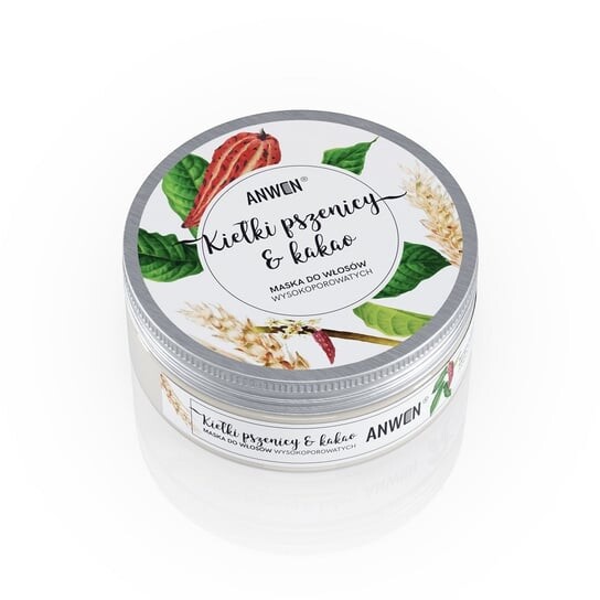 Маска с зародышами пшеницы и какао для пористых волос, 200 мл Anwen
Маска с зародышами пшеницы и какао для пористых волос, 200 мл Anwen
