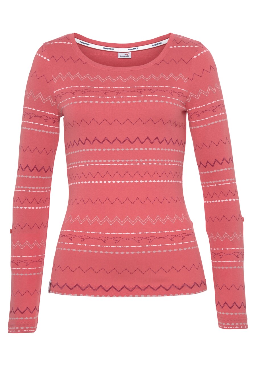 Лонгслив KangaROOS Shirt, цвет rose/pastel pink
Лонгслив KangaROOS Shirt, цвет rose/pastel pink