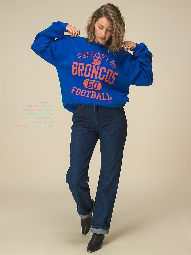 Флисовая толстовка Broncos Property Crew Junk Food Clothing, royal-broncos
Флисовая толстовка Broncos Property Crew Junk Food Clothing, royal-broncos
