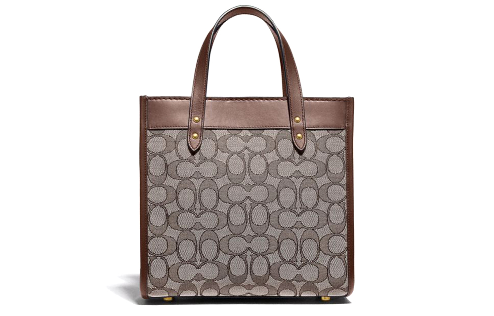 Полевая сумка из холста с кожаными деталями Универсальная бумажная тоут-сумка для комфортного перемещения Маленькая женская коричневая сумка через плечо COACH
Полевая сумка из холста с кожаными деталями Универсальная бумажная тоут-сумка для комфортного перемещения Маленькая женская коричневая сумка через плечо COACH