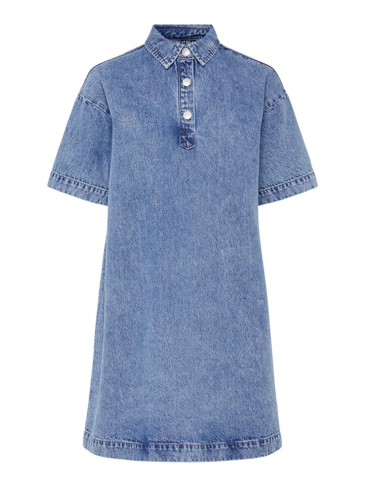 Платье до колена Pieces, Средне-синий деним
Платье до колена Pieces, Средне-синий деним