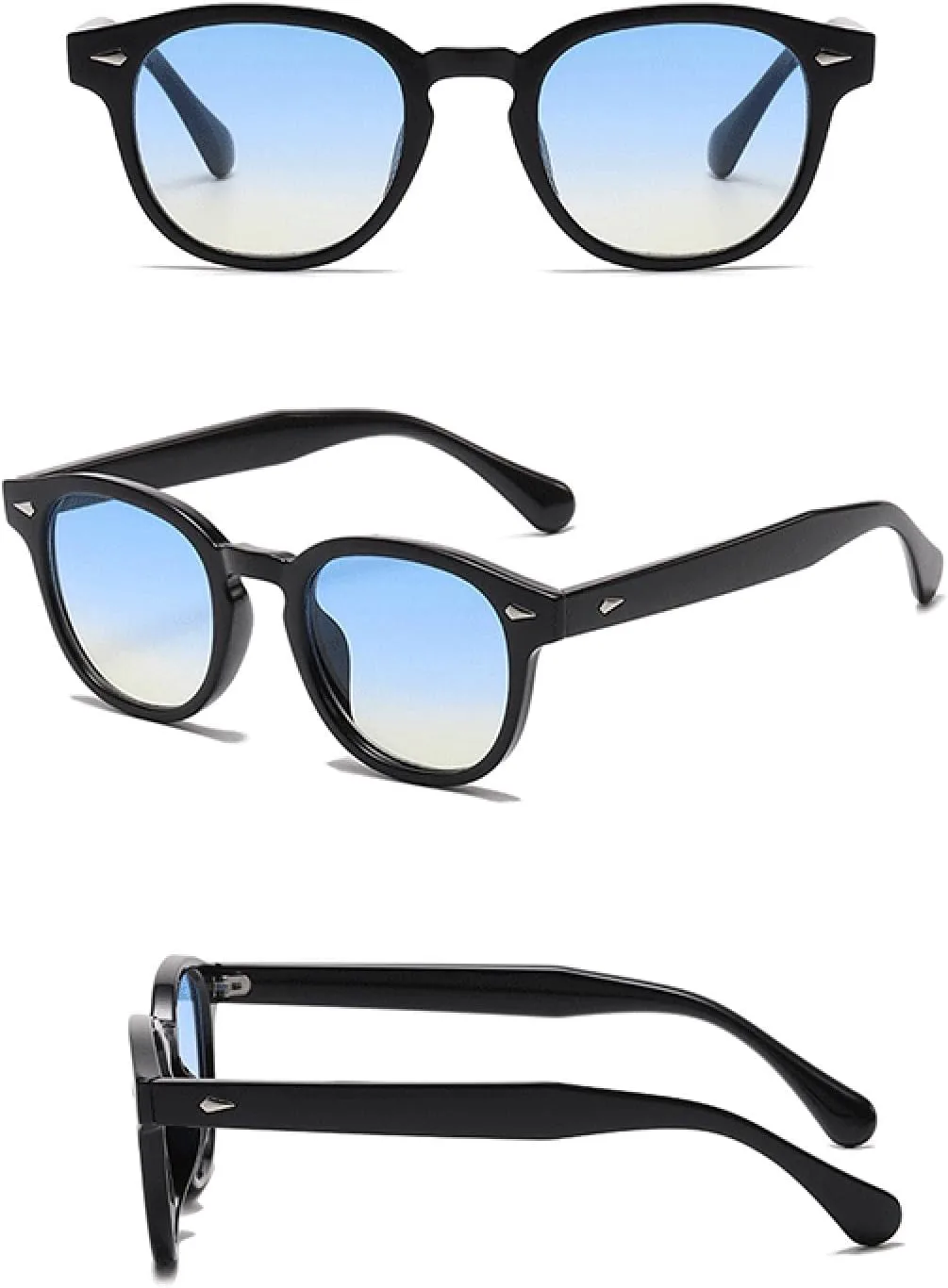 Винтажные круглые солнцезащитные очки с заклепками для женщин и мужчин, ретро-очки для вождения, леопардовый принт, защита от УФ-излучения UV400 VFDHN, Black Pink
Винтажные круглые солнцезащитные очки с заклепками для женщин и мужчин, ретро-очки для вождения, леопардовый принт, защита от УФ-излучения UV400 VFDHN, Black Pink