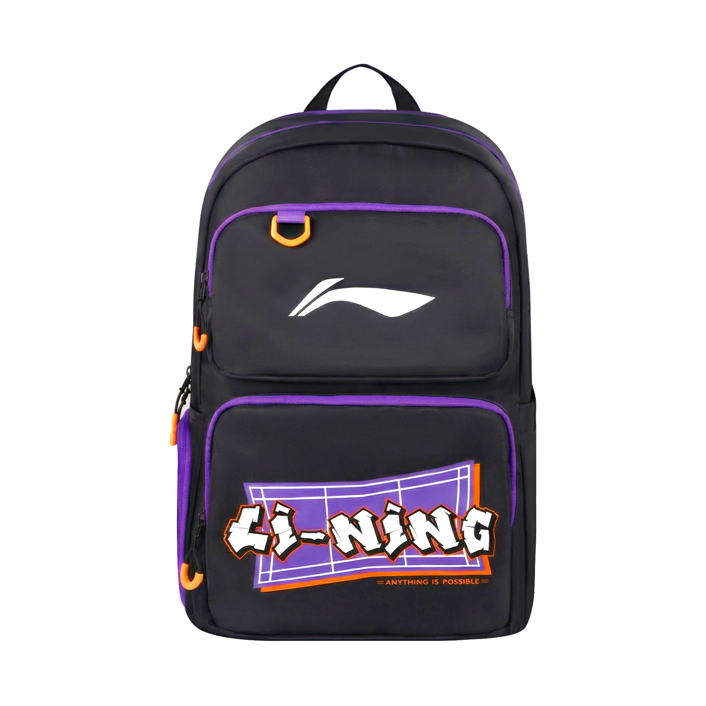 Рюкзак Li-Ning из полиэстера унисекс черный фиолетовый
Рюкзак Li-Ning из полиэстера унисекс черный фиолетовый