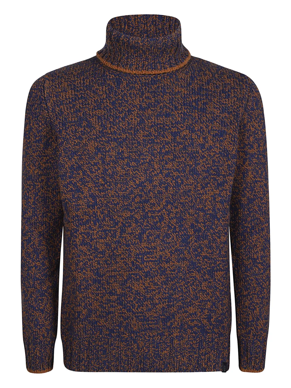 Шерстяной свитер с воротником-гольф и крапинками Fay, синий
Шерстяной свитер с воротником-гольф и крапинками Fay, синий