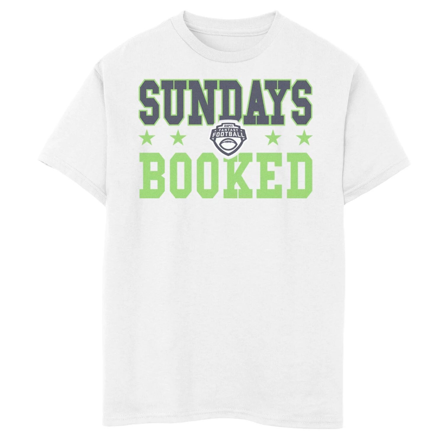 Зеленая футболка с графическим логотипом ESPN Fantasy Football Sundays Booked для мальчиков 8–20 лет Licensed Character, белый, Зеленый, Зеленая футболка с графическим логотипом ESPN Fantasy Football Sundays Booked для мальчиков 8–20 лет Licensed Characte
Зеленая футболка с графическим логотипом ESPN Fantasy Football Sundays Booked для мальчиков 8–20 лет Licensed Character, белый, Зеленый, Зеленая футболка с графическим логотипом ESPN Fantasy Football Sundays Booked для мальчиков 8–20 лет Licensed Characte