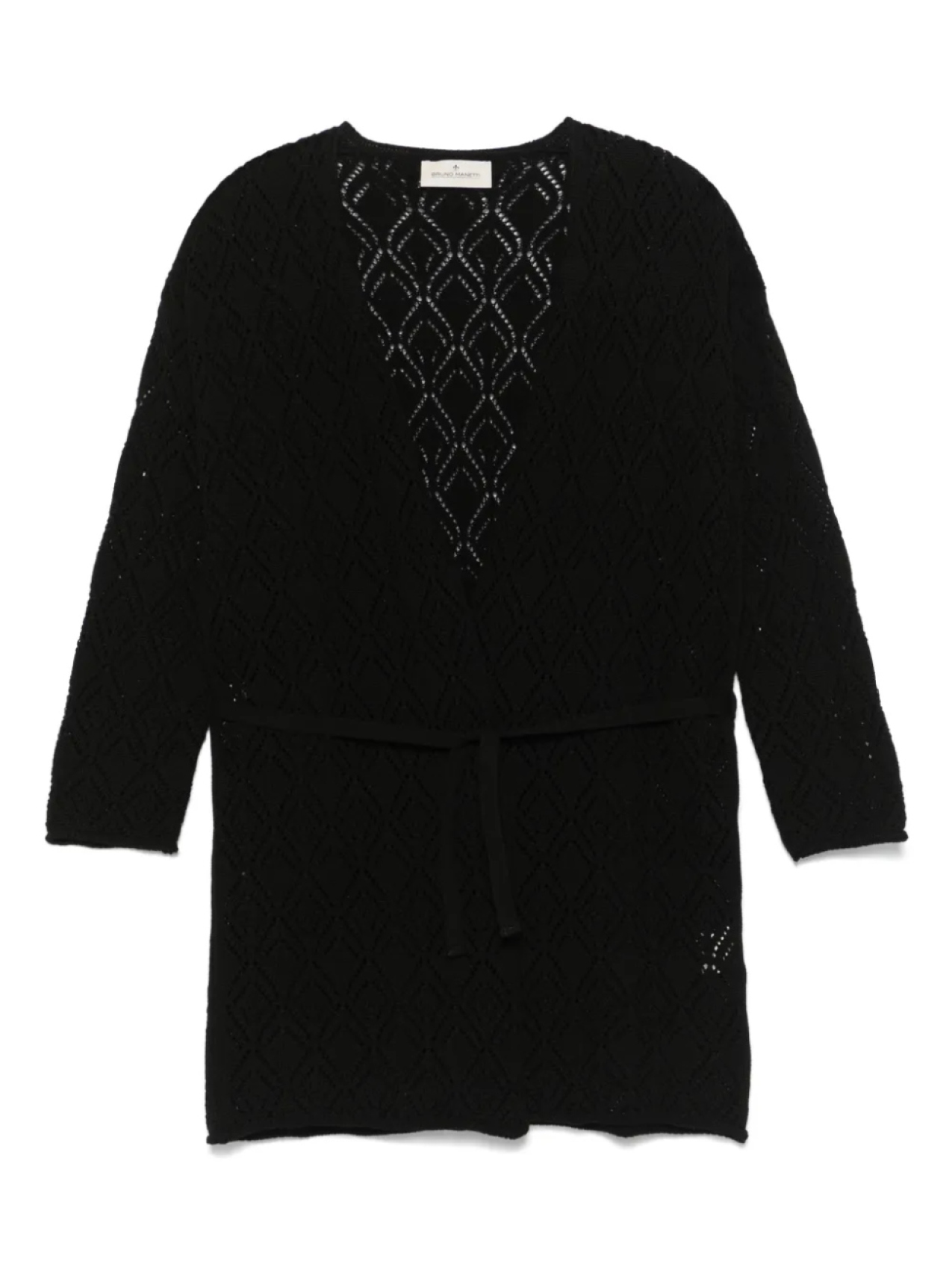 Вязаный кардиган Bruno Manetti, черный
Вязаный кардиган Bruno Manetti, черный