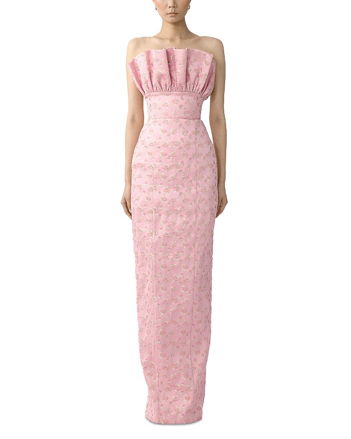 Платье Noah с цветочным жаккардовым узором SAU LEE, розовый
Платье Noah с цветочным жаккардовым узором SAU LEE, розовый