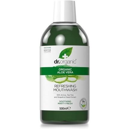 Органическая жидкость для полоскания рта с алоэ вера, очищающая мята, 500 мл, Dr Organic
Органическая жидкость для полоскания рта с алоэ вера, очищающая мята, 500 мл, Dr Organic