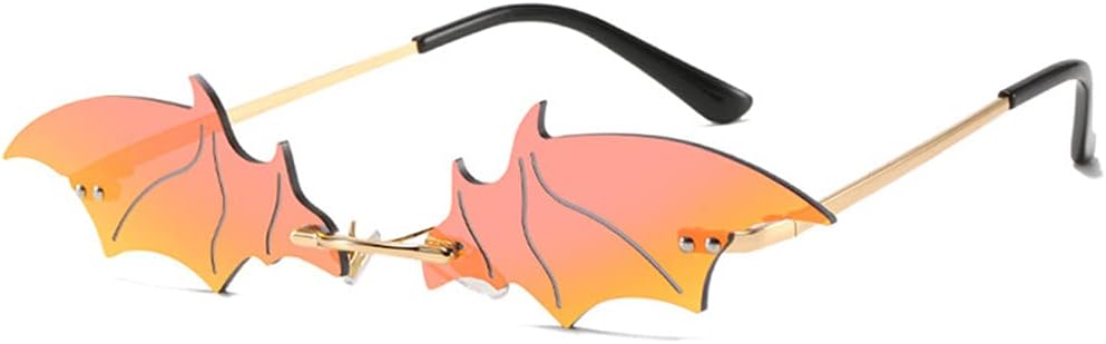 Солнцезащитные очки LASPOR в стиле ретро без оправы для женщин и мужчин, маленькие, винтажные, в форме летучей мыши, с металлической оправой, защита UV400, Mirrored Red
Солнцезащитные очки LASPOR в стиле ретро без оправы для женщин и мужчин, маленькие, винтажные, в форме летучей мыши, с металлической оправой, защита UV400, Mirrored Red
