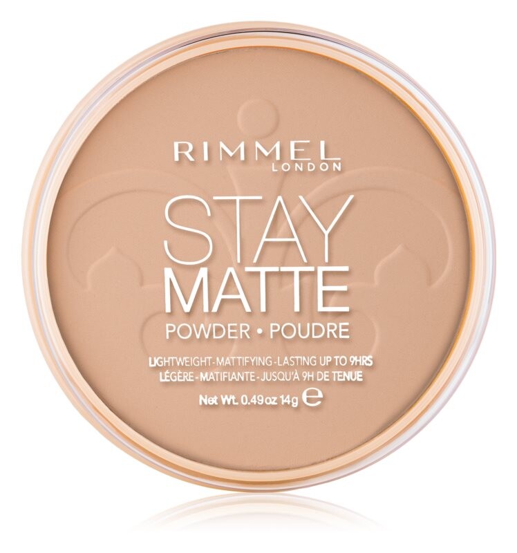 Пудра Rimmel Stay Matte, оттенок 008 Cashmere 14 г
Пудра Rimmel Stay Matte, оттенок 008 Cashmere 14 г