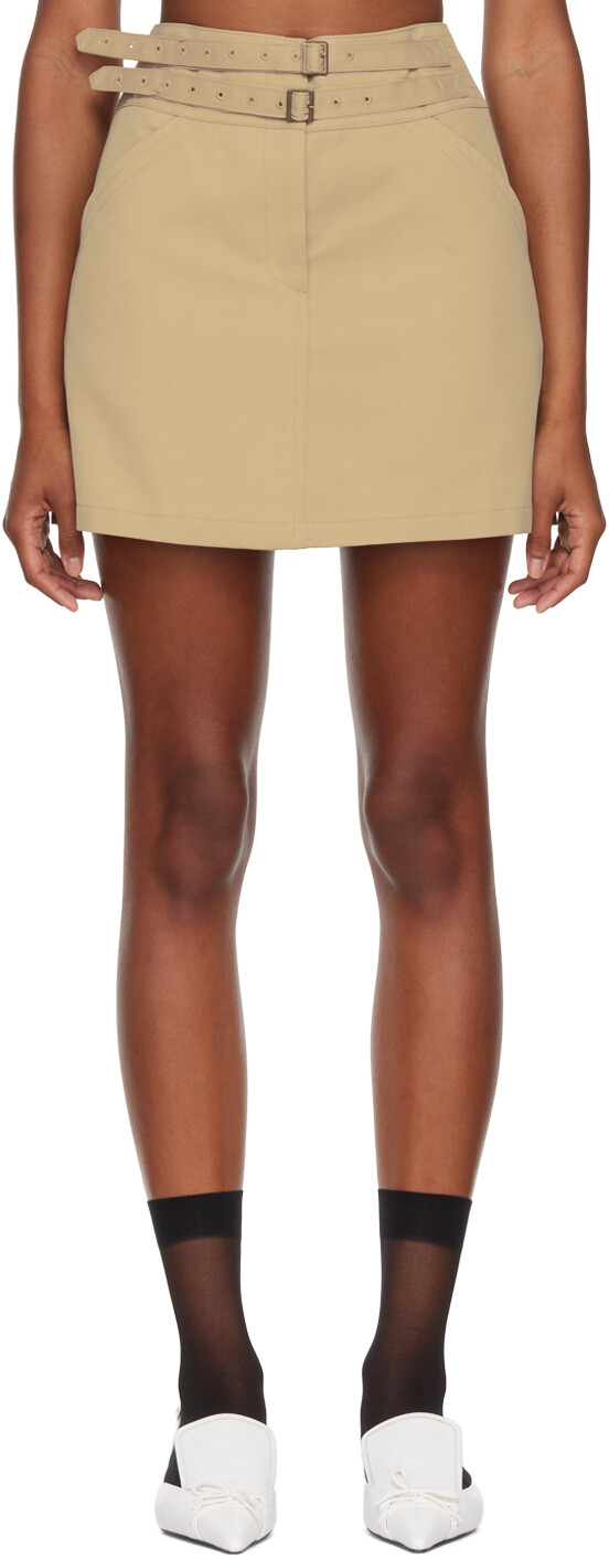 Бежевая мини-юбка Rhee BONBOM
Бежевая мини-юбка Rhee BONBOM