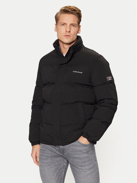 Пуховик стандартного кроя Guess, черный
Пуховик стандартного кроя Guess, черный