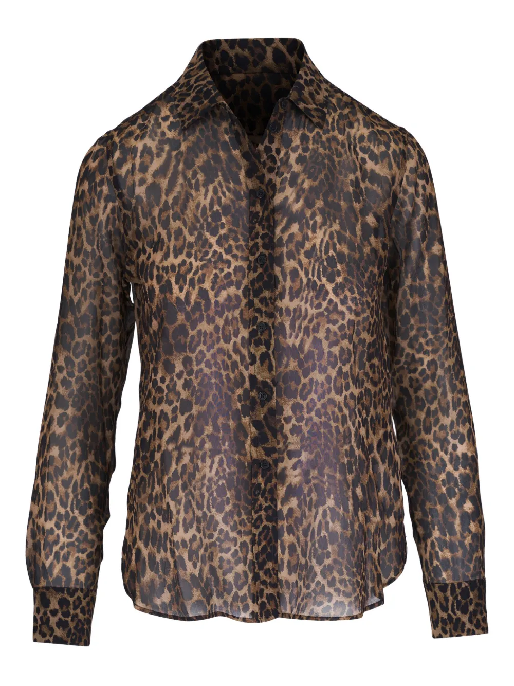 Шелковая рубашка Gaia Nili Lotan, коричневый 
Шелковая рубашка Gaia Nili Lotan, коричневый