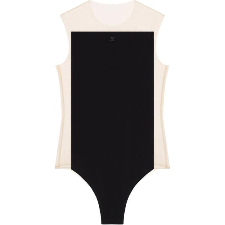 Иллюзия Полупрозрачный Боди COURREGES, Бежевый
Иллюзия Полупрозрачный Боди COURREGES, Бежевый