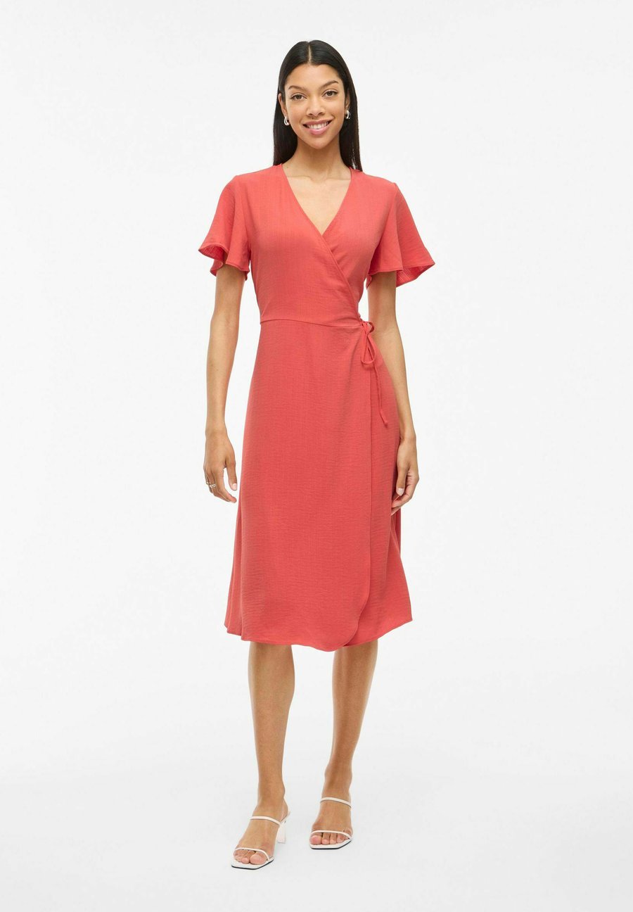 Платье VILA VILOVIE WRAP DRESS, Red
Платье VILA VILOVIE WRAP DRESS, Red