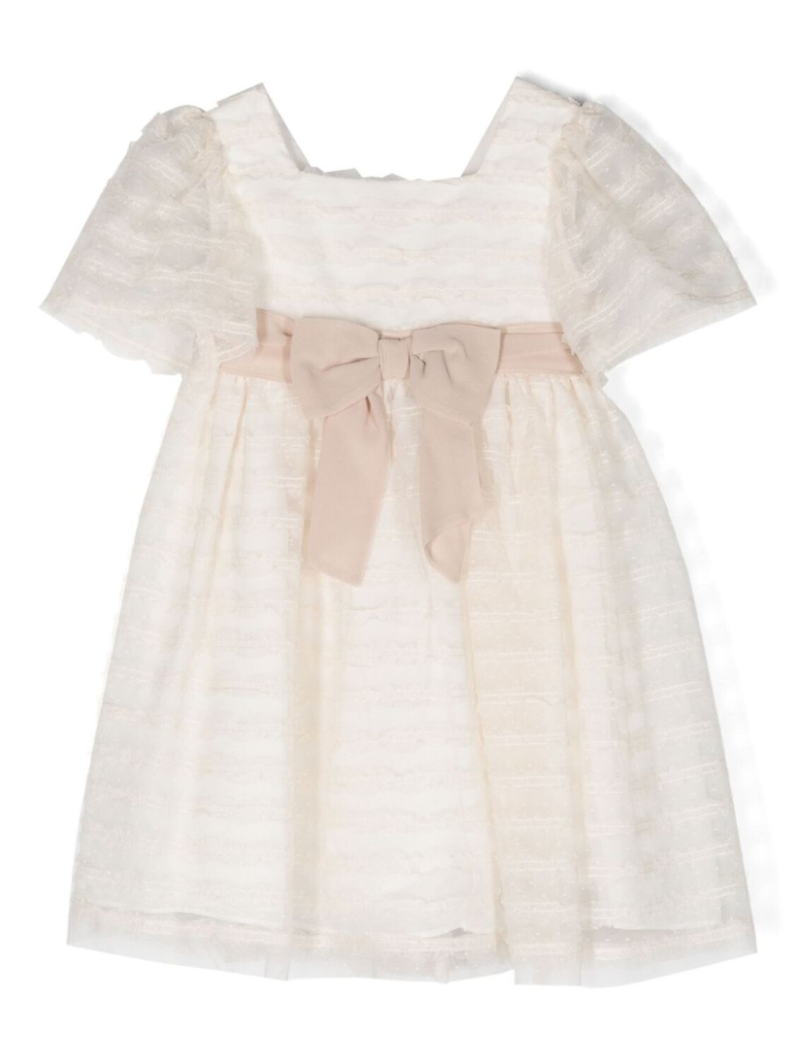 Платье из тюля с бантом Patachou, нейтральный цвет 
Платье из тюля с бантом Patachou, нейтральный цвет