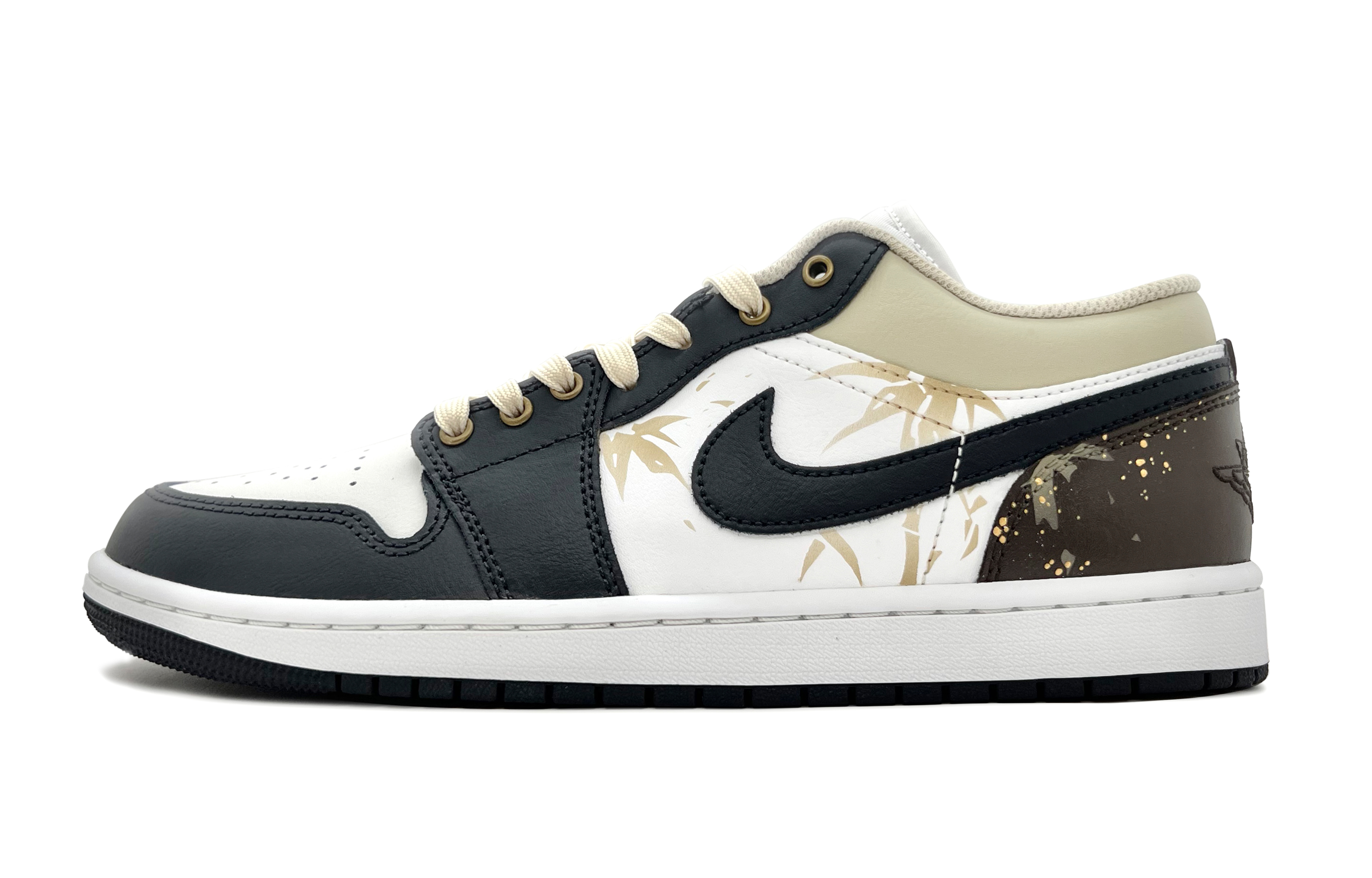 Jordan Баскетбольные кроссовки Air 1, износостойкие, винтажные, низкие, мужские, черно-коричневые
Jordan Баскетбольные кроссовки Air 1, износостойкие, винтажные, низкие, мужские, черно-коричневые