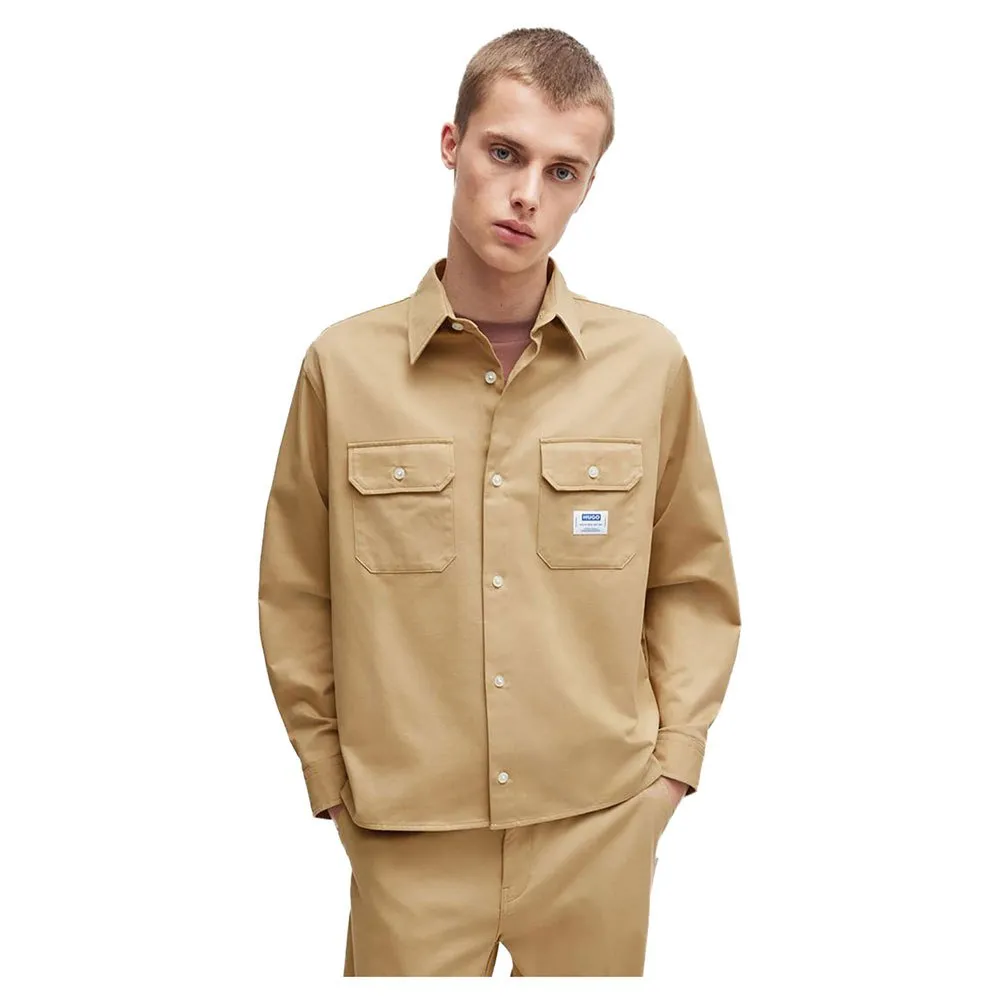 Рубашка HUGO Ekynone 10260730 BLUE, бежевый
Рубашка HUGO Ekynone 10260730 BLUE, бежевый