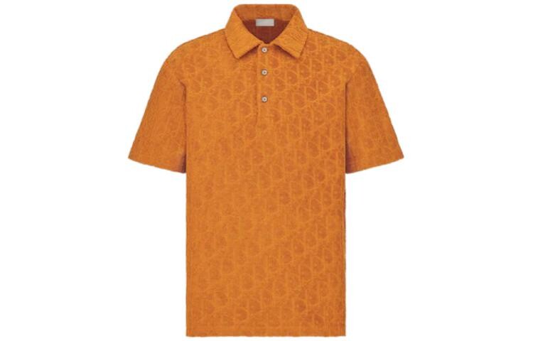 Ежеквартальные новинки Мужская рубашка поло Оранжевый Dior, оранжевый 
Ежеквартальные новинки Мужская рубашка поло Оранжевый Dior, оранжевый
