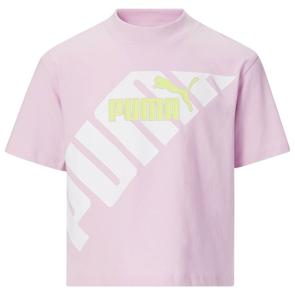 Модная трикотажная футболка с логотипом PUMA Power Pack для девочек 7–16 лет, фиолетовый
Модная трикотажная футболка с логотипом PUMA Power Pack для девочек 7–16 лет, фиолетовый