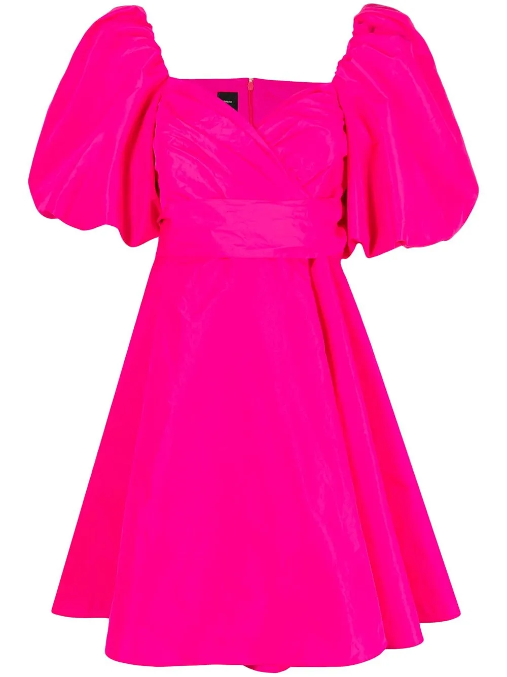 Расклешенное платье с объемными рукавами PINKO, розовый
Расклешенное платье с объемными рукавами PINKO, розовый