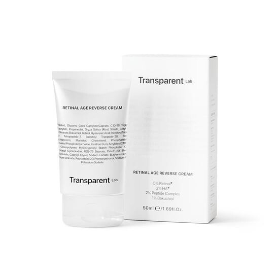 Антивозрастной крем с ретиналем, 50 мл Transparent Lab, Retinal Age Reverse Cream
Антивозрастной крем с ретиналем, 50 мл Transparent Lab, Retinal Age Reverse Cream