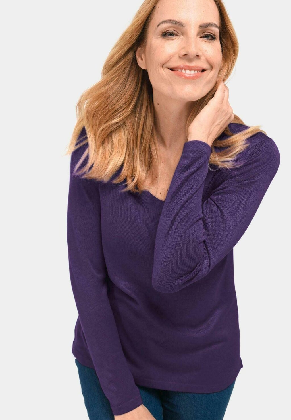 Джемпер GOLDNER, фиолетовый
Джемпер GOLDNER, фиолетовый