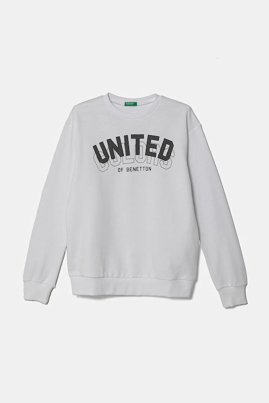 Детская хлопковая толстовка United Colors Of Benetton, белый
Детская хлопковая толстовка United Colors Of Benetton, белый
