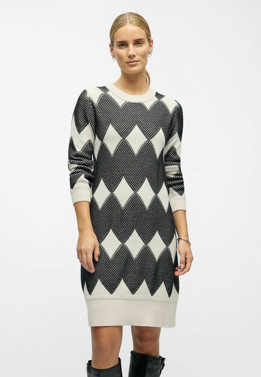 Платье Object GEMUSTERTES, White Sand/White
Платье Object GEMUSTERTES, White Sand/White