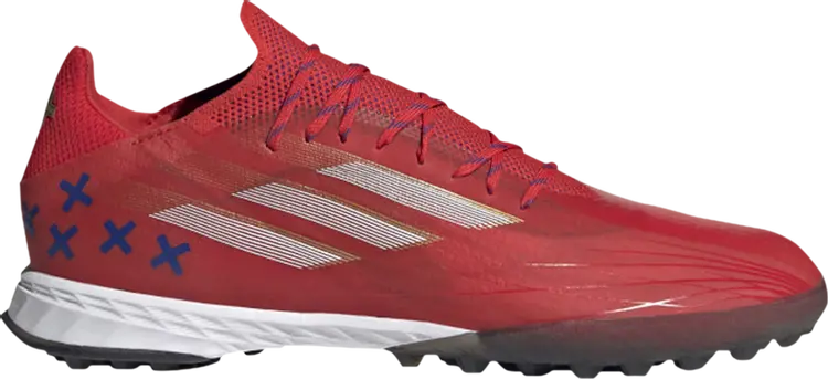 Кроссовки Adidas X Speedflow.1 TF '11/11', красный
Кроссовки Adidas X Speedflow.1 TF '11/11', красный