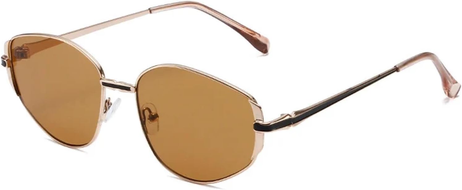 Ретро-классические круглые солнцезащитные очки унисекс с металлической оправой, защитой от УФ-излучения UV400 и прозрачными линзами. Модные очки в стиле панк TKKTLLT, Gold-lightbrown
Ретро-классические круглые солнцезащитные очки унисекс с металлической оправой, защитой от УФ-излучения UV400 и прозрачными линзами. Модные очки в стиле панк TKKTLLT, Gold-lightbrown