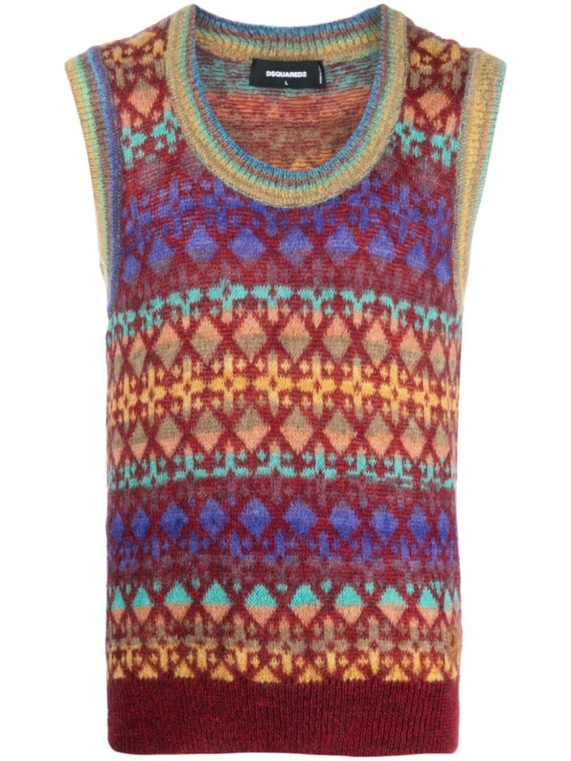 Топ с нашивкой-логотипом Dsquared2, красный
Топ с нашивкой-логотипом Dsquared2, красный