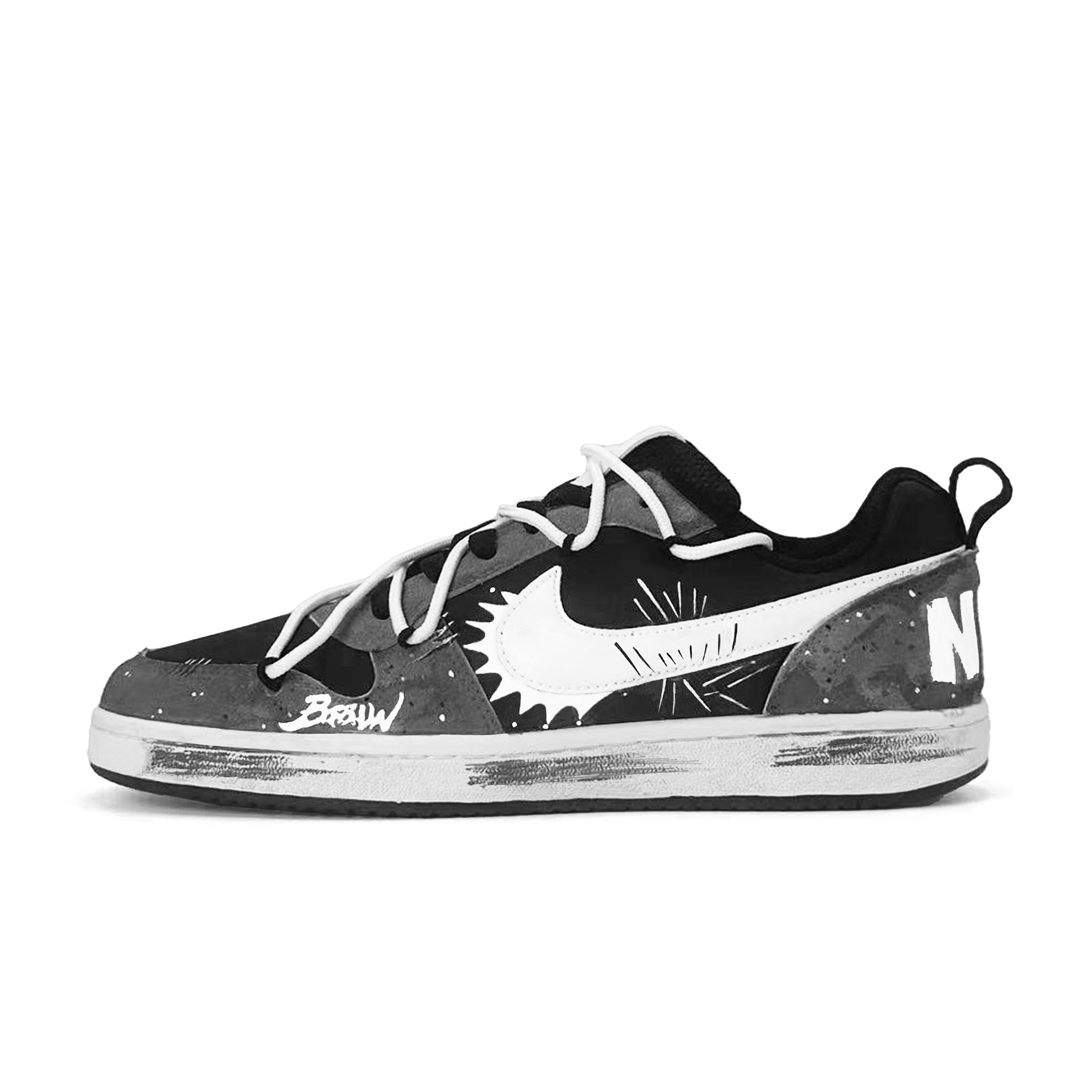 Кроссовки для скейтбординга Court Borough Street Script Abrasion Resistant Low top Unisex серые Nike, серый
Кроссовки для скейтбординга Court Borough Street Script Abrasion Resistant Low top Unisex серые Nike, серый
