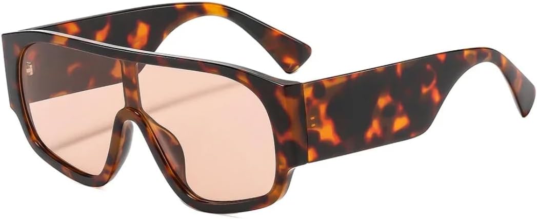 Модные цельные солнцезащитные очки большого размера для женщин, защита от УФ-излучения UV400, ретро-панк, мужские солнцезащитные очки с широкими дужками, красные и зеленые солнцезащитные очки TKKTLLT, Leopard Champagne
Модные цельные солнцезащитные очки большого размера для женщин, защита от УФ-излучения UV400, ретро-панк, мужские солнцезащитные очки с широкими дужками, красные и зеленые солнцезащитные очки TKKTLLT, Leopard Champagne