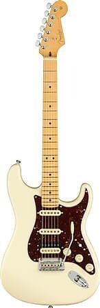 Fender American Pro II Stratocaster HSS Maple Neck Olympic White W/C 0113912 705 
Fender American Pro II Stratocaster HSS Maple Neck Olympic White W/C 0113912 705