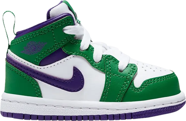 Кроссовки Air Jordan 1 Mid TD Hulk, зеленый 
Кроссовки Air Jordan 1 Mid TD Hulk, зеленый